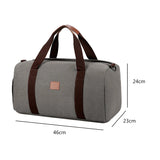 Canvas Travel Duffle Bag Weekend Hand Bag Organizer