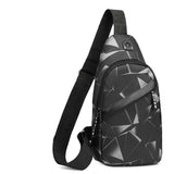 Men Casual Shoulder Bag Travel Crossbody Bag Sling Bag Pack Messenger Pack Chest