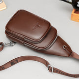 Men Chest Pack Short Trip Crossbody Bag Water Repellent Shoulder Bag