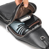 Men Chest Pack Short Trip Crossbody Bag Water Repellent Shoulder Bag