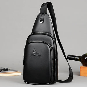 Men Chest Pack Short Trip Crossbody Bag Water Repellent Shoulder Bag