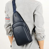 Men Chest Pack Short Trip Crossbody Bag Water Repellent Shoulder Bag