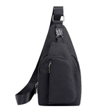 Men Oxford Cloth Chest Bag Sports Outdoor Leisure Multi-function Bag