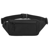 Men's Vintage Fanny Pack Shoulder Bag 3 Pockets Nylon Waist Belt School