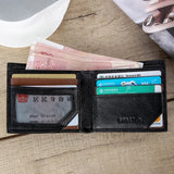 Men Smart Faux Leather Bluetooth Wallet GPS Purse