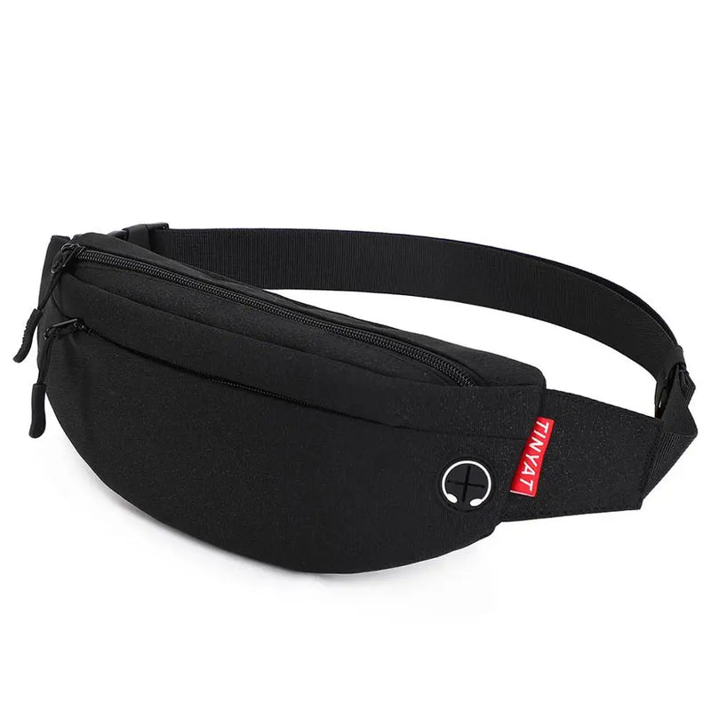 Men Waist Bag Fanny Pack Pouch Sport Belt Hip Chest Crossbody Purse