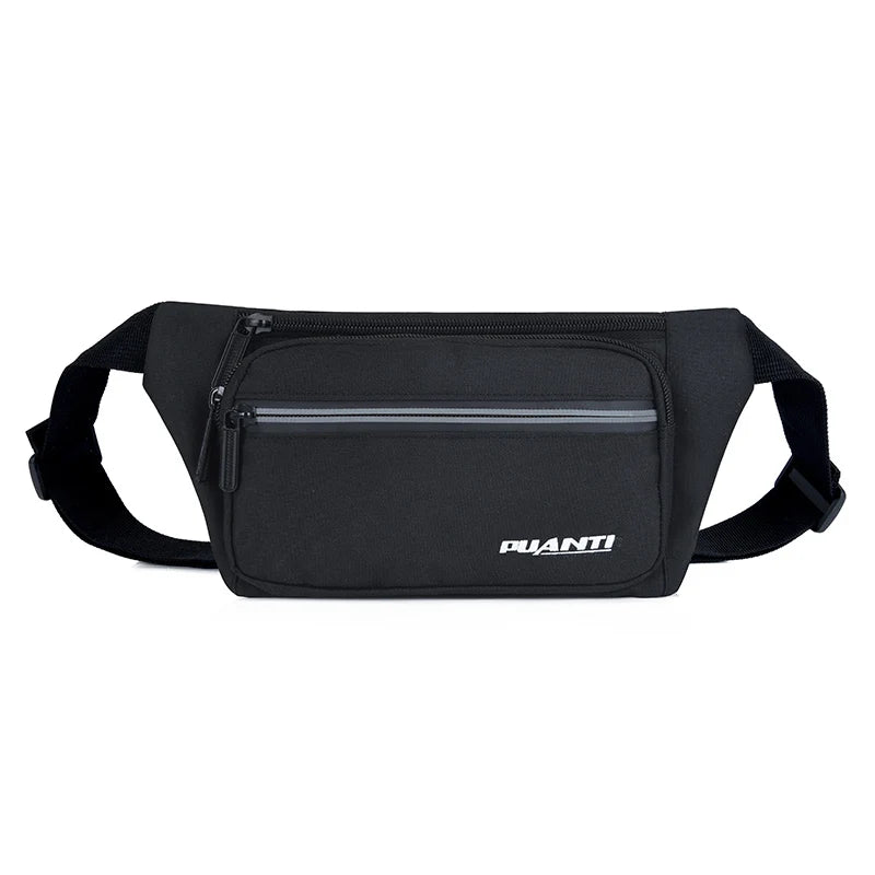 Men Waist Bum Bag Fanny Pack Belt Money Pouch Zip Travel Hiking Bag
