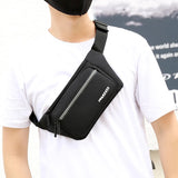Men Waist Bum Bag Fanny Pack Belt Money Pouch Zip Travel Hiking Bag