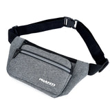 Men Waist Bum Bag Fanny Pack Belt Money Pouch Zip Travel Hiking Bag