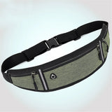 Reflective Strip Waist Bag for Outdoor Sports and Travel