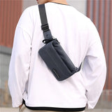 Men Women Nylon 4 Pockets Waterproof Waist Packs Fanny Pack