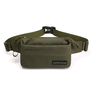 Men Women Nylon 4 Pockets Waterproof Waist Packs Fanny Pack