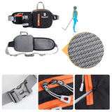 Running Belt Waist Pack Bum Bag with Water Bottle Holder