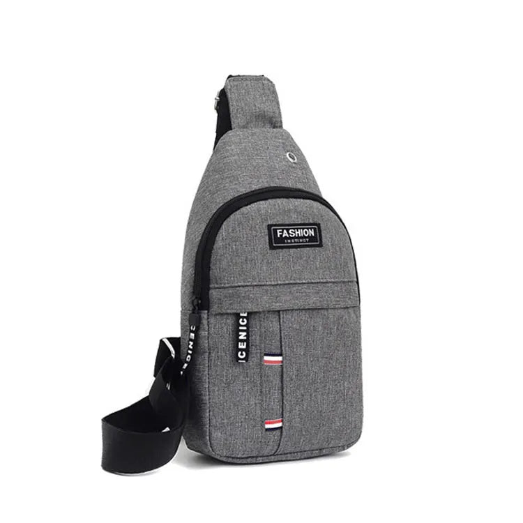 Canvas Shoulder Bag Packs Multifunction Travel Sling Bag