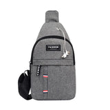 Canvas Shoulder Bag Packs Multifunction Travel Sling Bag