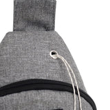 Canvas Shoulder Bag Packs Multifunction Travel Sling Bag