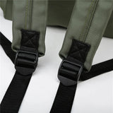 Men Women Travel Backpack Soft Fabric Tooling Backpack