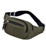 Casual Travel Bum Bag Fanny Waist Packs Zipped Outdoor Sports Shoulder Bag