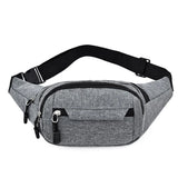 Canvas Waist Bag Fanny Pack Purse Phone Belt Bag Outdoor Travel Phone Bag