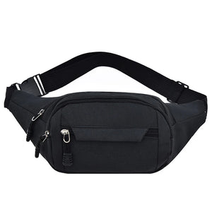 Canvas Waist Bag Fanny Pack Purse Phone Belt Bag Outdoor Travel Phone Bag