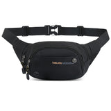 Canvas Fanny Pack Large Phone Belt Bag Pouch