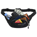 Canvas Fanny Pack Large Phone Belt Bag Pouch