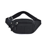 Men Women Waist Bag Casual Fanny Pack Purse Large Phone Belt Bag Pouch
