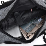 Canvas Waist Bag Fanny Pack Purse Large Phone Belt Bag Pouch