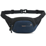 Canvas Fanny Pack Large Phone Belt Bag Pouch
