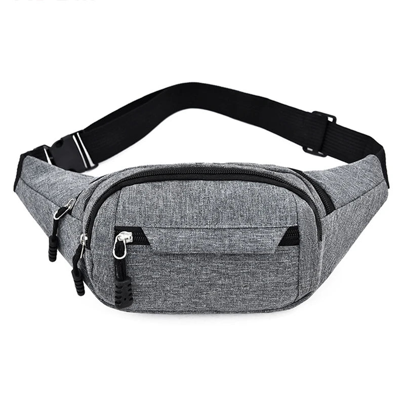 Canvas Waist Bag Phone Belt Pouch Outdoor Travel Hip Bags