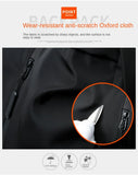 Men's Business Backpack Multi-Functional Outdoor Oxford Cloth Backpack