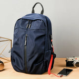 Men's Business Backpack Multi-Functional Outdoor Oxford Cloth Backpack
