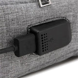 Men's Canvas Sling Pack Chest Shoulder Crossbody Bag Biker Satchel