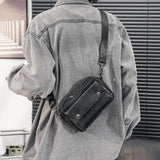 Men's Crossbody Bag Small Shoulder Handbag Messenger Bag Phone Purse