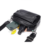 Men's Crossbody Bag Small Shoulder Handbag Messenger Bag Phone Purse