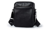 Men's Crossbody Bag PU Leather Small Shoulder Messenger Bag