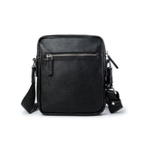 Men's Crossbody Bag PU Leather Small Shoulder Messenger Bag