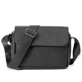 Men's Messenger Bag Small Shoulder Handbag Flap Purse Vintage Crossbody Bag