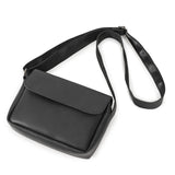 Men's Messenger Bag Small Shoulder Handbag Flap Purse Vintage Crossbody Bag