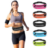 Men's Multicolor Waist Packs Waterproof Running Bag