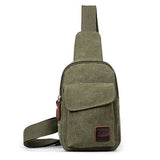 Men's Small Waist Bag Travel Hiking Cross Body Messenger Shoulder Solid M