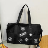 Men's Nylon Travel Duffel Large Capacity Weekend Handbag