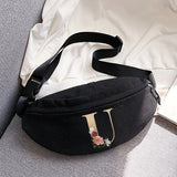 26 Letter Printing Harajuku Waist Bag Outdoor Sports Chest Messenger Bag