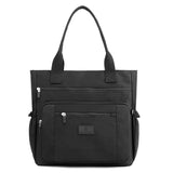 Nylon Shoulder Bag Women Handbag Large Capacity Tote Solid Shopping Bag
