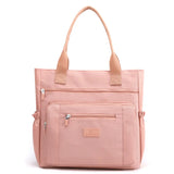 Nylon Shoulder Bag Women Handbag Large Capacity Tote Solid Shopping Bag