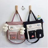 Nylon Crossbody Bag Women Shoulder Messenger Bag