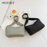 Quilted Messenger Bag Large Capacity Crossbody for Autumn And Winter