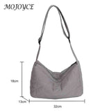 Quilted Messenger Bag Large Capacity Crossbody for Autumn And Winter