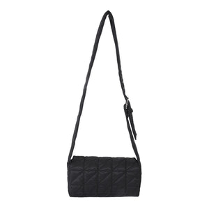 Quilted Crossbody Bag Padded Messenger Women Crossbody Purse