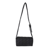 Quilted Crossbody Bag Padded Messenger Women Crossbody Purse